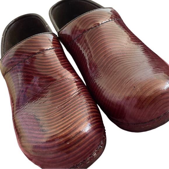 Dansko Shoe XP Clog EU 38  Honey Brown Swirl Nurse Slip On US 7.5-8 *READ* - Picture 6 of 10